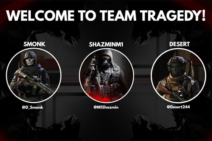 Team Tragedy enter Warzone with Last Man Standing roster